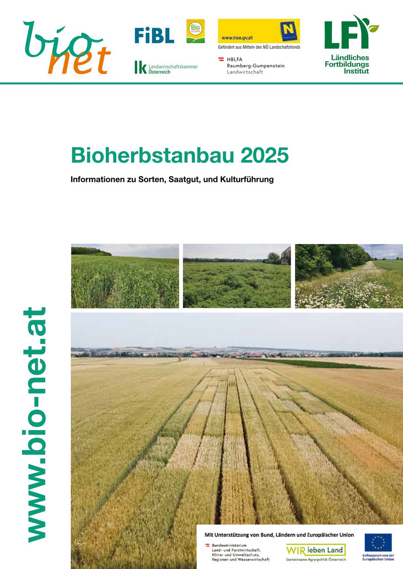 Titelseite Bionet-Broschüre