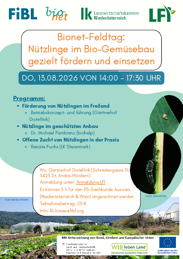 Programm Feldtag